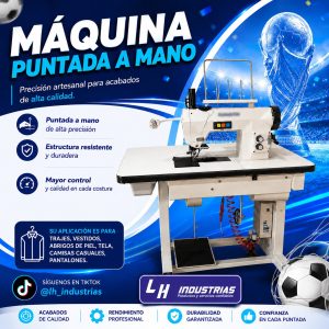 Máquina para puntada decorativa