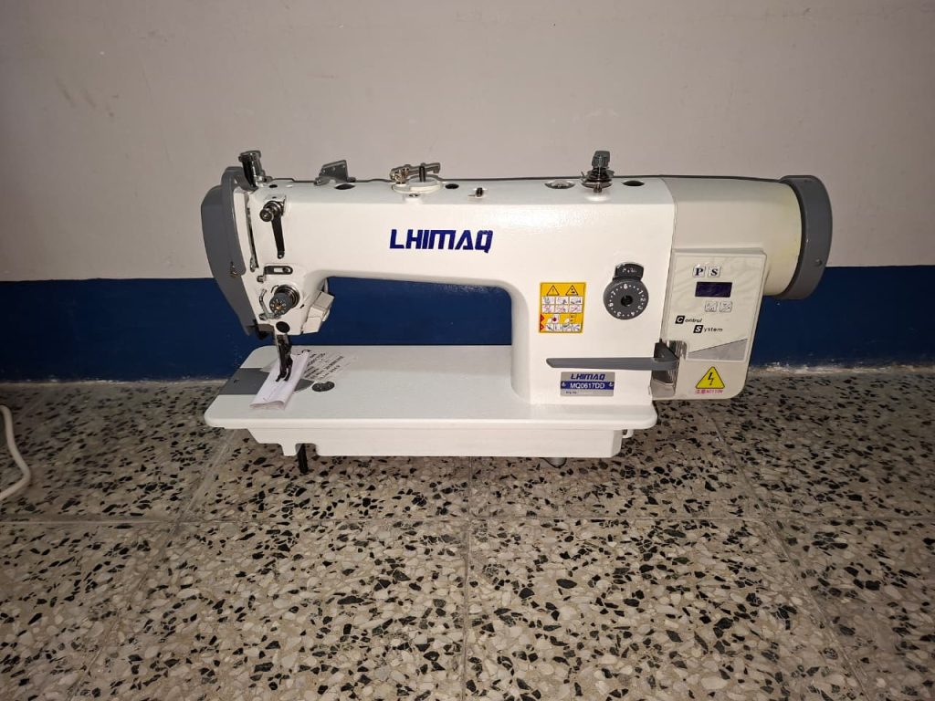 máquina plana triple transporte con motor incorporado lhimaq